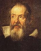 Justus Suttermans Portrait of Galileo Galilei oil painting